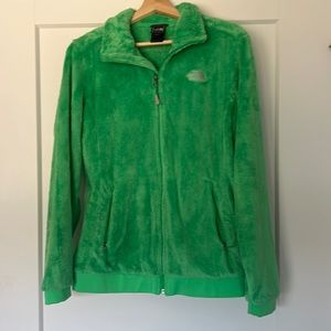 The North Face Green Fleece Jacket